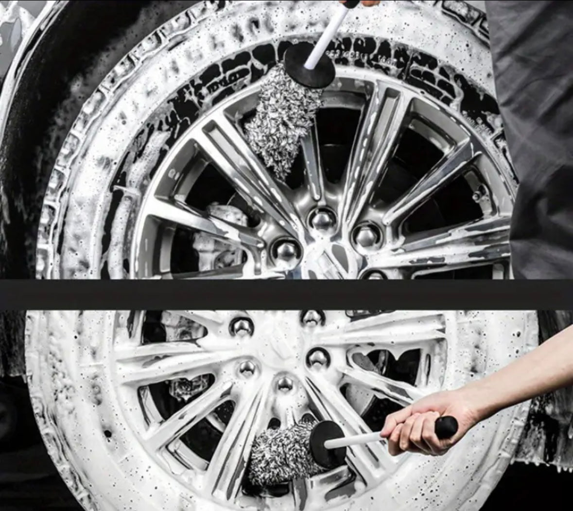 Microfiber Wheel Spoke Brush