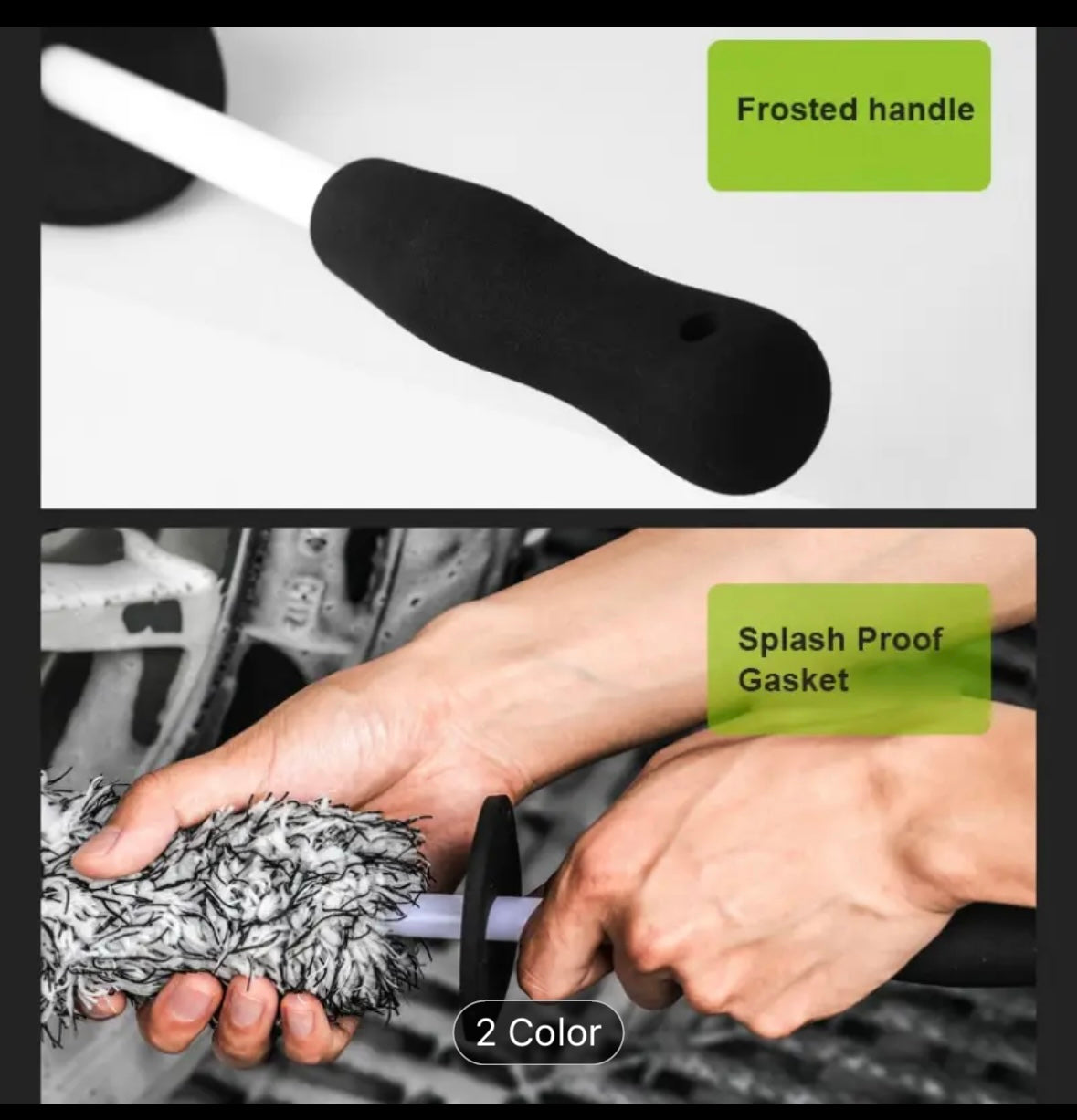 Microfiber Wheel Spoke Brush