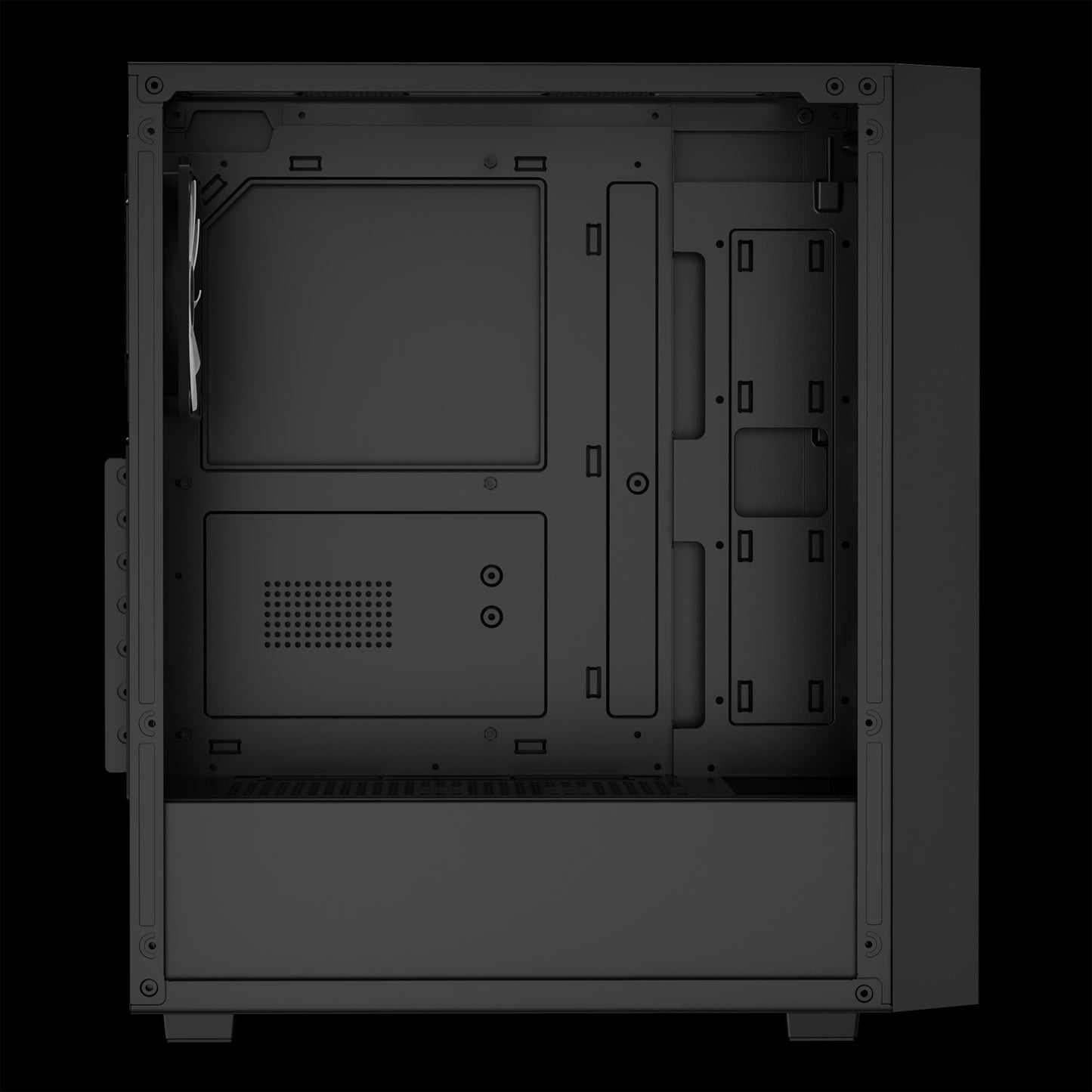 Gamdias Aura GC2 Elite Tempered Glass Gaming Case