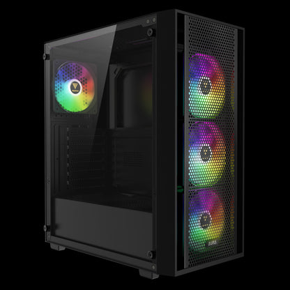 Gamdias Aura GC2 Elite Tempered Glass Gaming Case