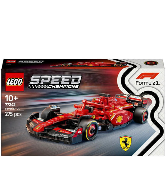 LEGO® Speed Champions Ferrari SF-24 F1® Race Car Driver Set 77242