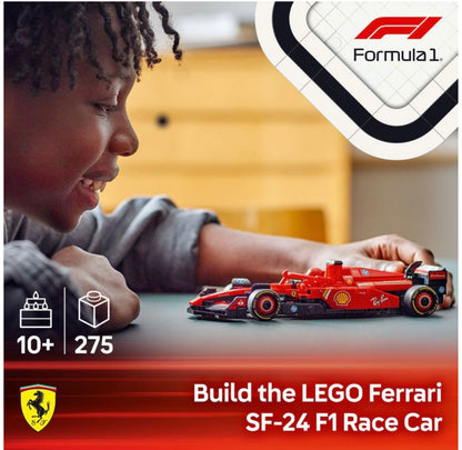 LEGO® Speed Champions Ferrari SF-24 F1® Race Car Driver Set 77242