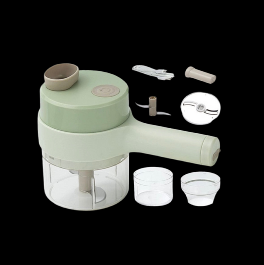 4-in-1 Cordless Electric Food Processor & Slicer”