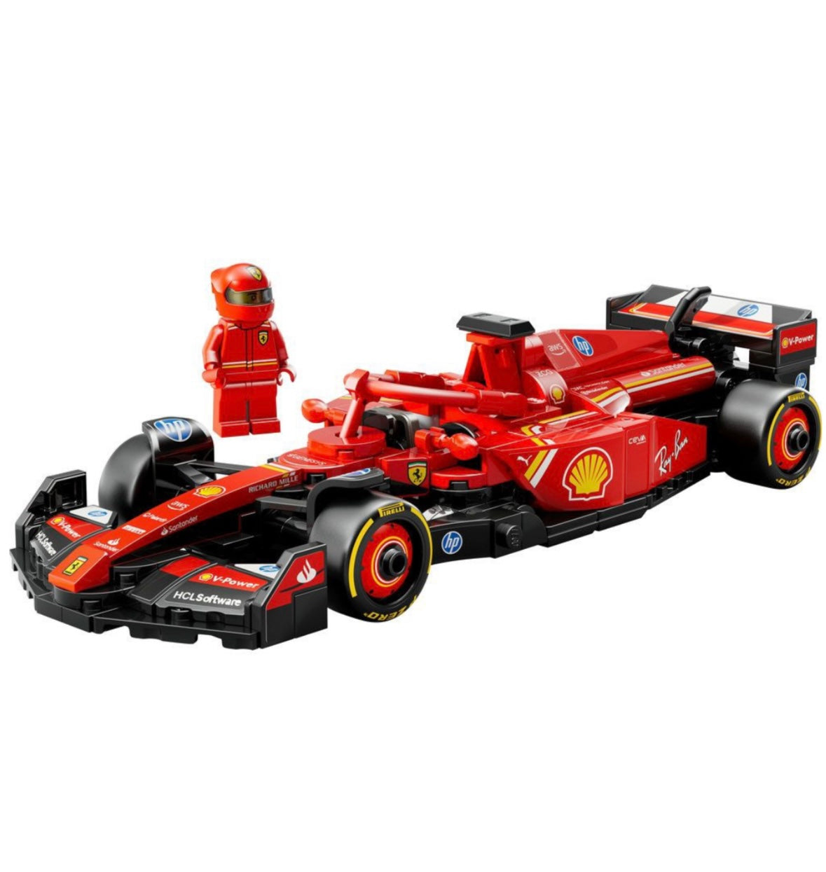 LEGO® Speed Champions Ferrari SF-24 F1® Race Car Driver Set 77242