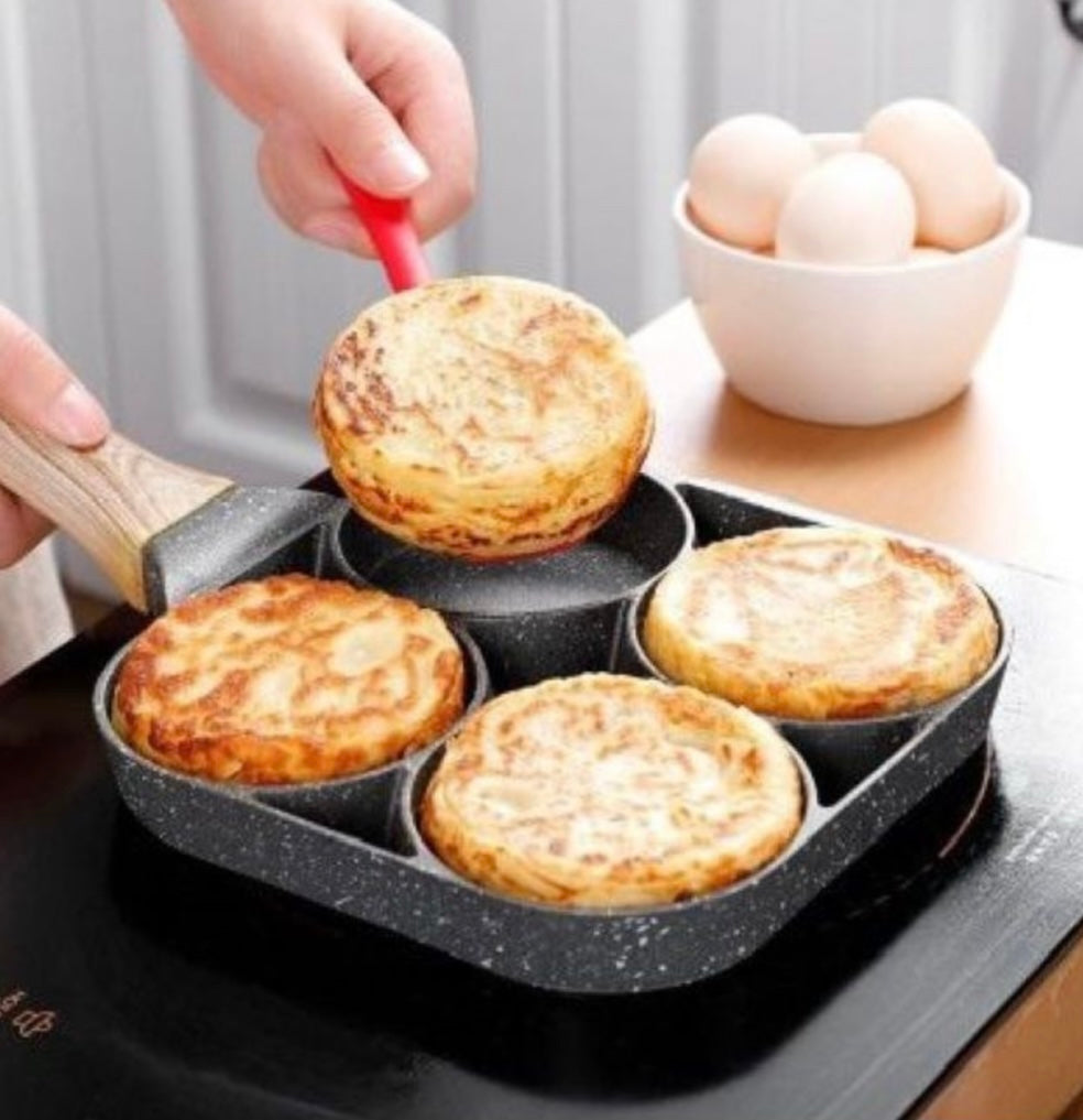 Non stick 4in1 breakfast pan