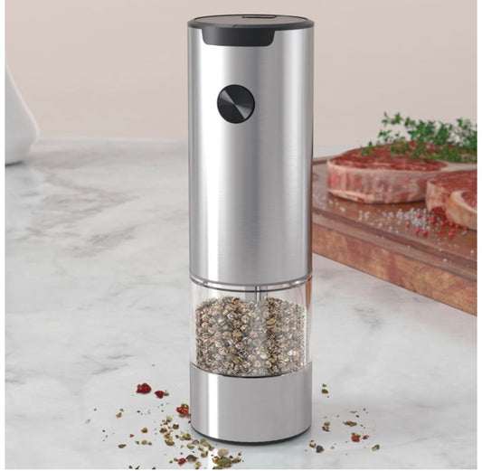 Electric salt and pepper grinder